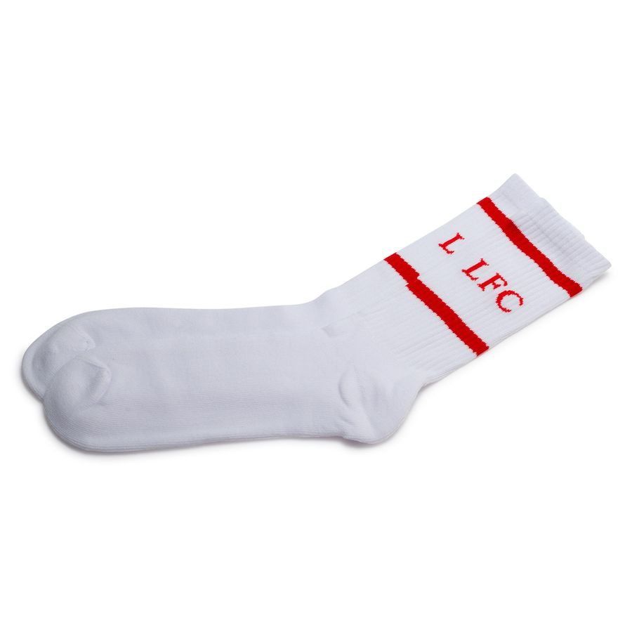 Liverpool Socks LFC 3-Pack - White - Men's-SoccerKits Hub | Buy Soccer Jerseys Online